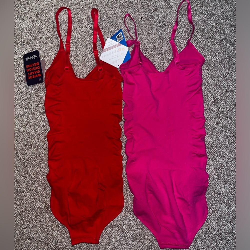 NWT Body Shaping Seamless Bodysuits Pack of 2 - Picture 3 of 10
